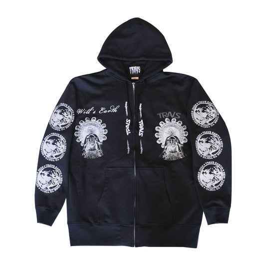 EARTH PROTECTOR HOODIE CRACK REDNIGHT