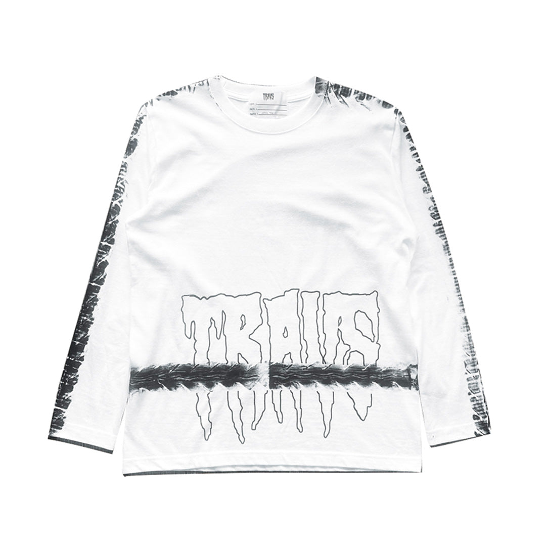 Can't Slip L/S TEE White