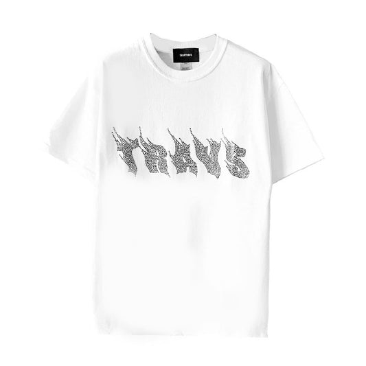 STONE logo White TEE