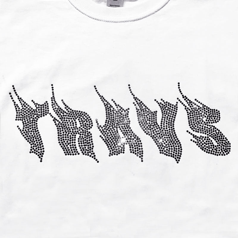 STONE logo White TEE