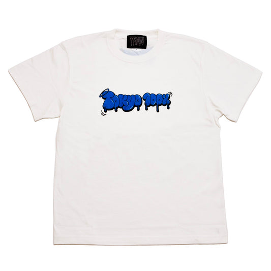 TOKYO 100% Blue Logo Tee