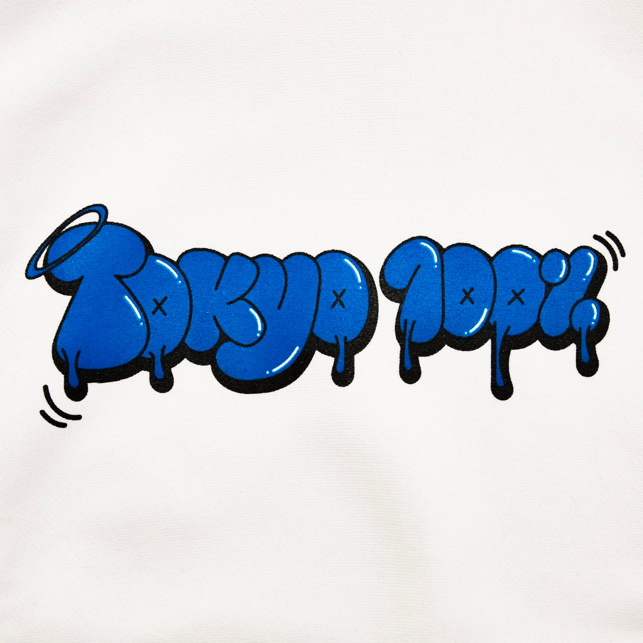TOKYO 100% Blue Logo Hoodie