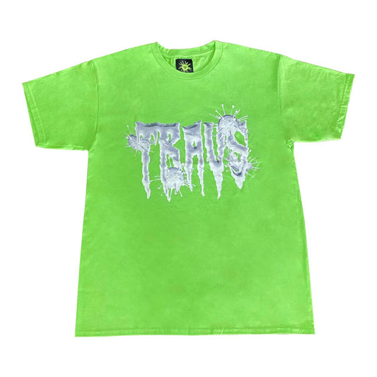 TRAVS x VIRUSWORLD REDNIGHT VIRUS TEE [GRN]