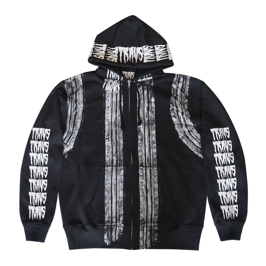 Wheel Trap Zip Hoodie